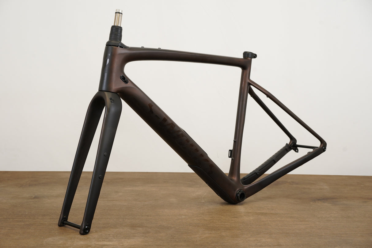 2021 56cm Specialized S-WORKS Diverge Future Shock Carbon Disc Gravel Frameset