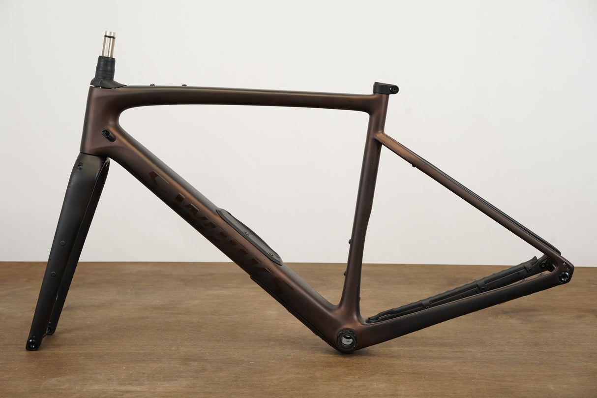 2021 56cm Specialized S-WORKS Diverge Future Shock Carbon Disc Gravel Frameset