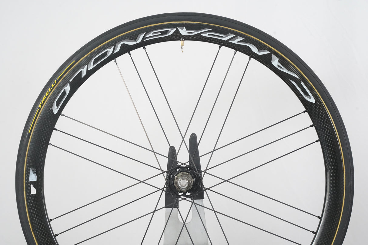 Campagnolo Bora One 35 Carbon Tubular Disc Brake Wheelset Campagnolo 11 Speed