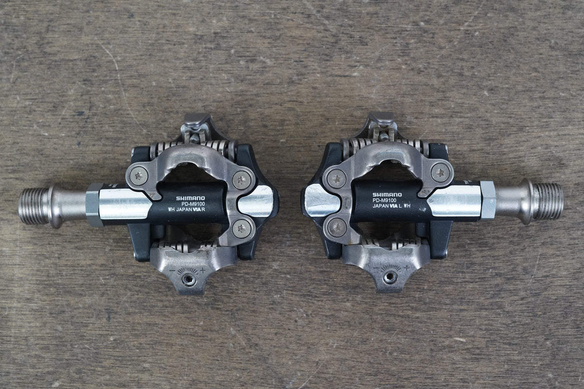 Shimano XTR PD-M9100 SPD Alloy Clipless Road Bike Pedals 311g