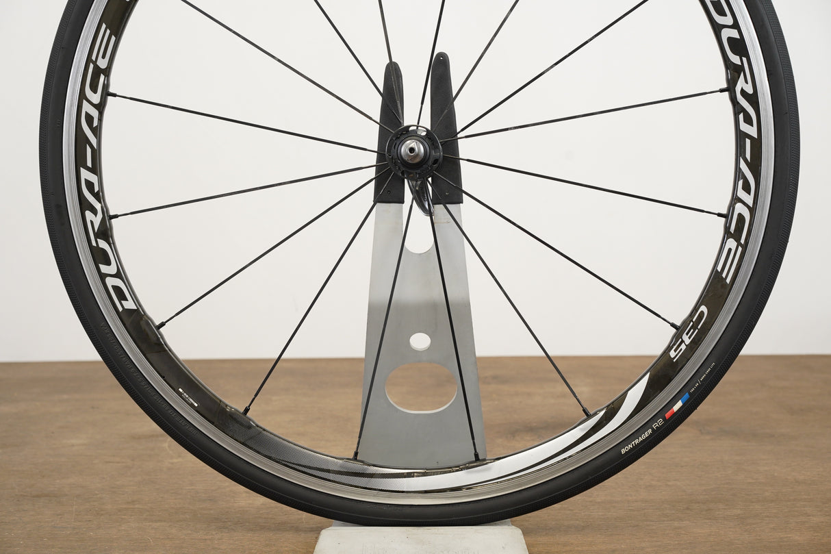 Shimano Dura-Ace WH-9000 C35 Carbon Clincher Rim Brake Wheelset 11