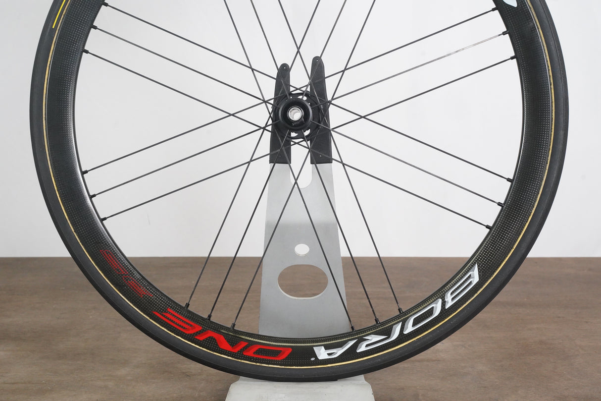 Campagnolo Bora One 35 Carbon Tubular Disc Brake Wheelset Campagnolo 11 Speed