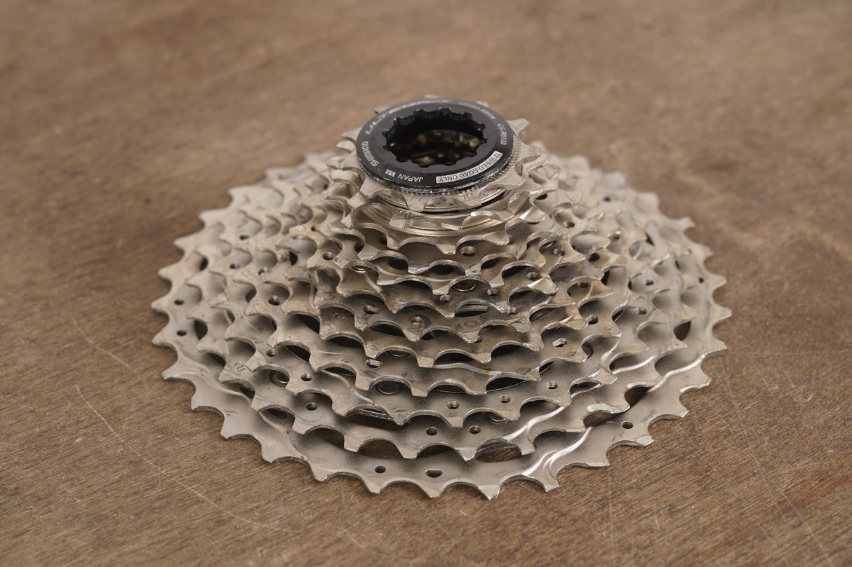 11-34T Shimano Ultegra CS-R8100 12 Speed Cassette 338g 8100