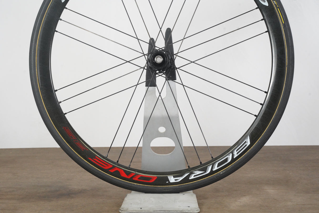 Campagnolo Bora One 35 Carbon Tubular Disc Brake Wheelset Campagnolo 11 Speed