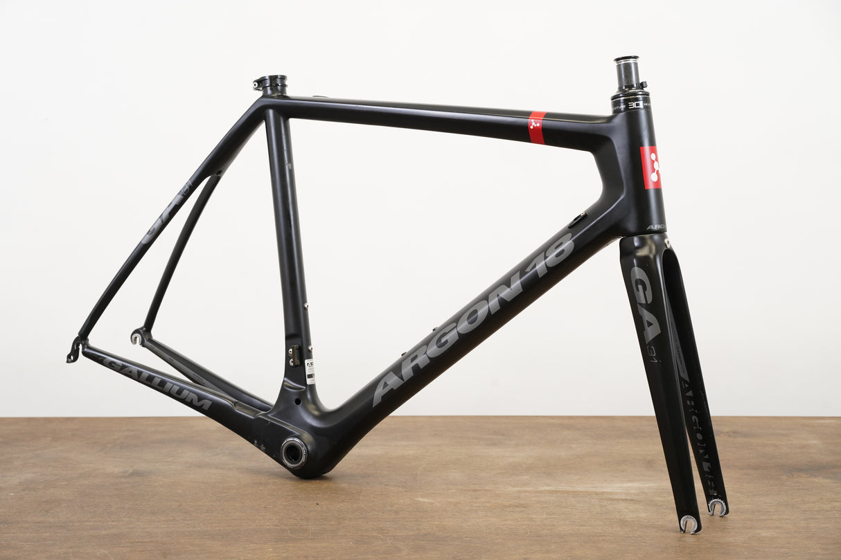 L (Large) Argon 18 Gallium Carbon Aero Rim Brake Road Frameset