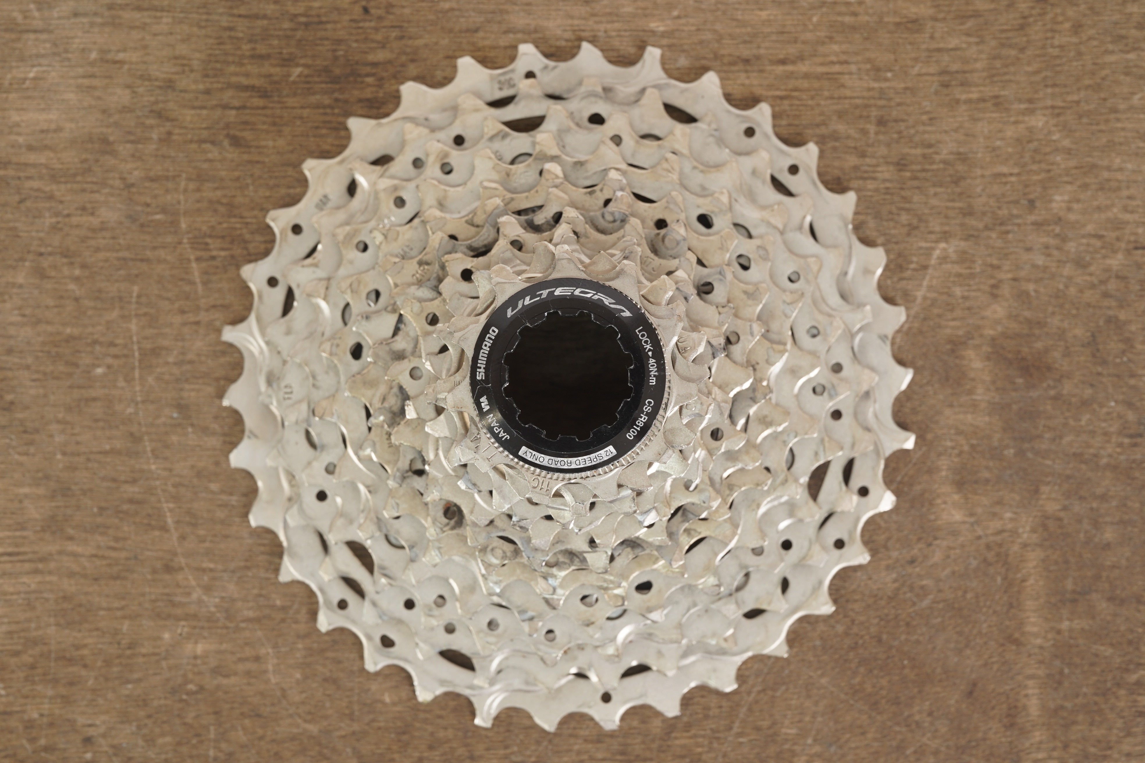 11-34T Shimano Ultegra CS-R8100 12 Speed Cassette 338g 8100