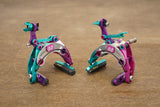 *Replica* eeBrakes G4 Tie Dye Standard Center Mount Rim Brake Road Calipers