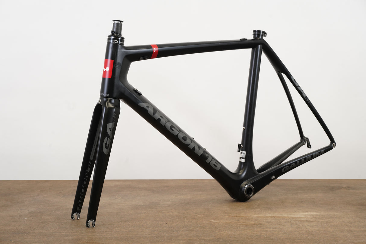 L (Large) Argon 18 Gallium Carbon Aero Rim Brake Road Frameset