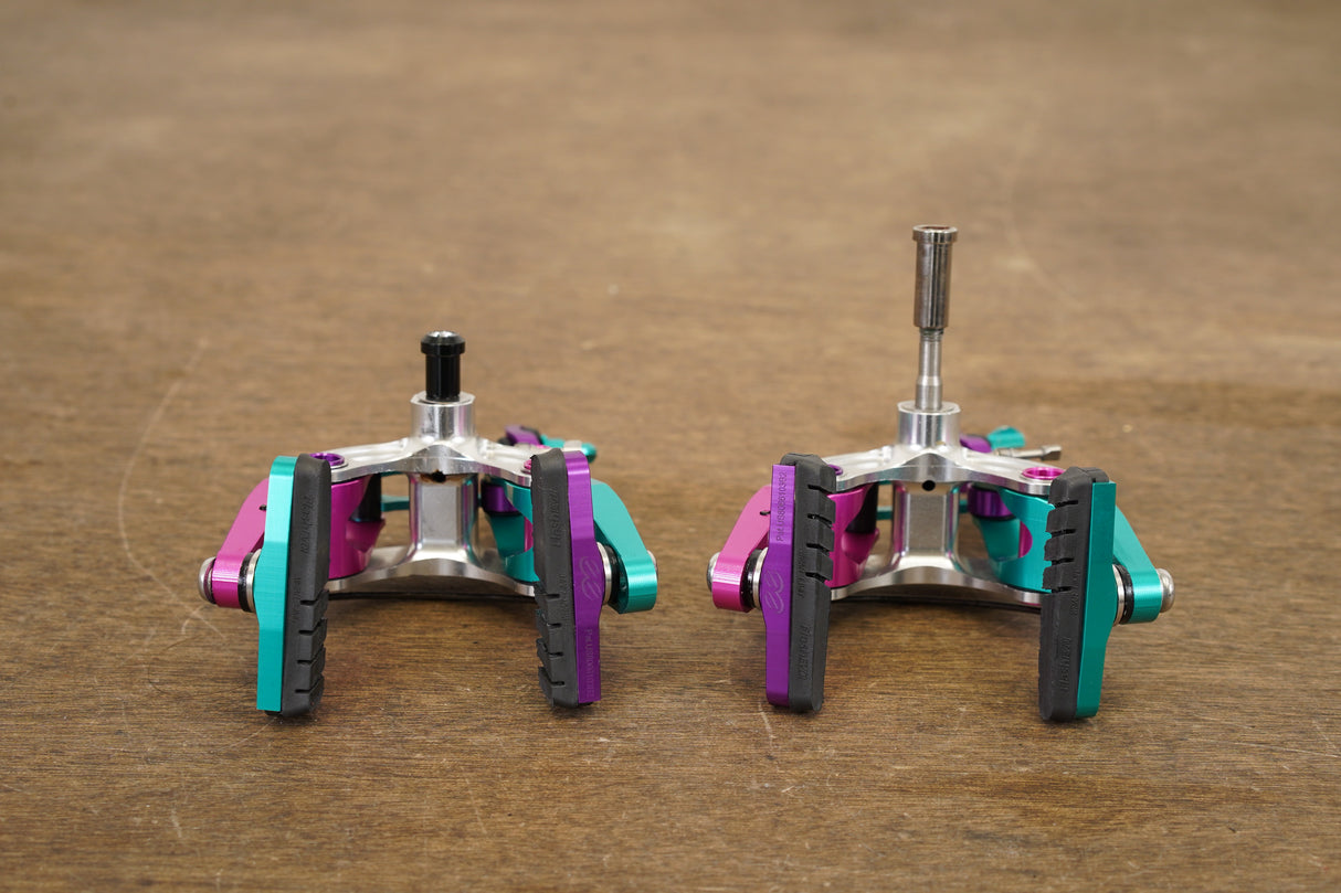 *Replica* eeBrakes G4 Tie Dye Standard Center Mount Rim Brake Road Calipers