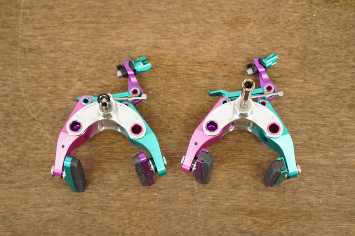 *Replica* eeBrakes G4 Tie Dye Standard Center Mount Rim Brake Road Calipers