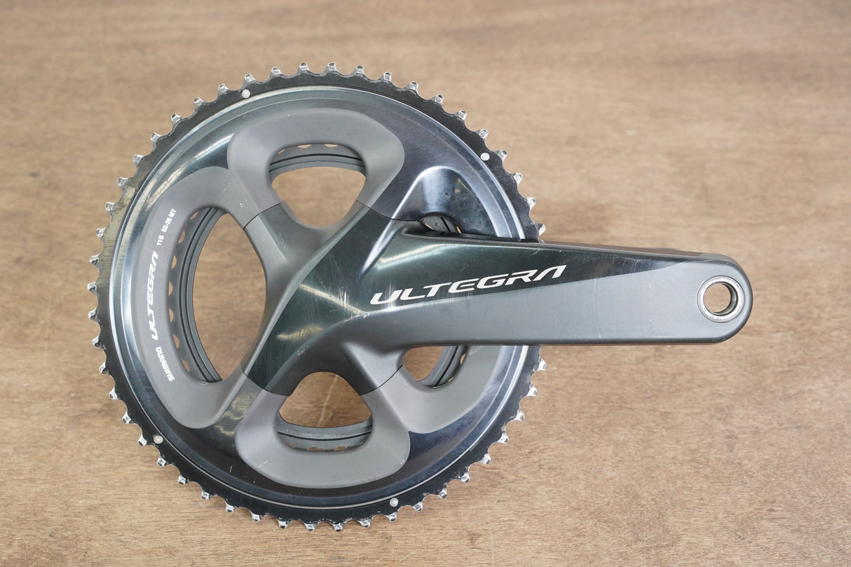 175mm 52/36T Shimano Ultegra FC-R8000 11 Speed Crankset 8000