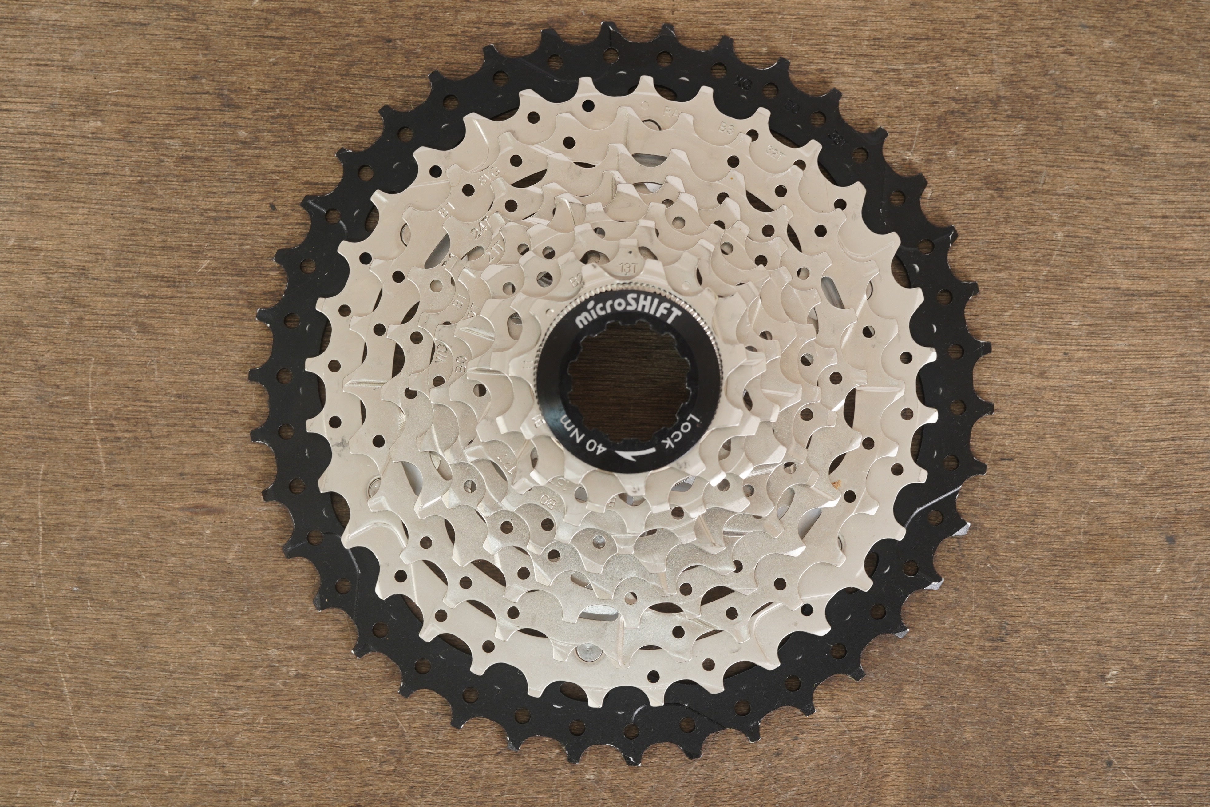 11-38T MicroSHIFT Sword CS-G105 10 Speed Road Cassette 328g