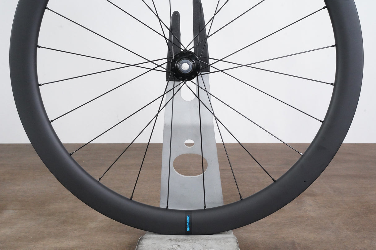 Shimano 105 WH-RS710-C46 Carbon Tubeless Clincher Disc Brake Wheelset 11 Speed