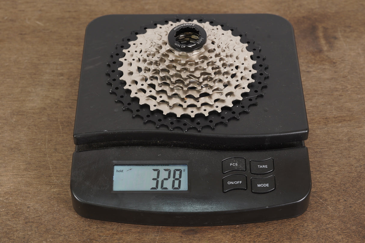 11-38T MicroSHIFT Sword CS-G105 10 Speed Road Cassette 328g
