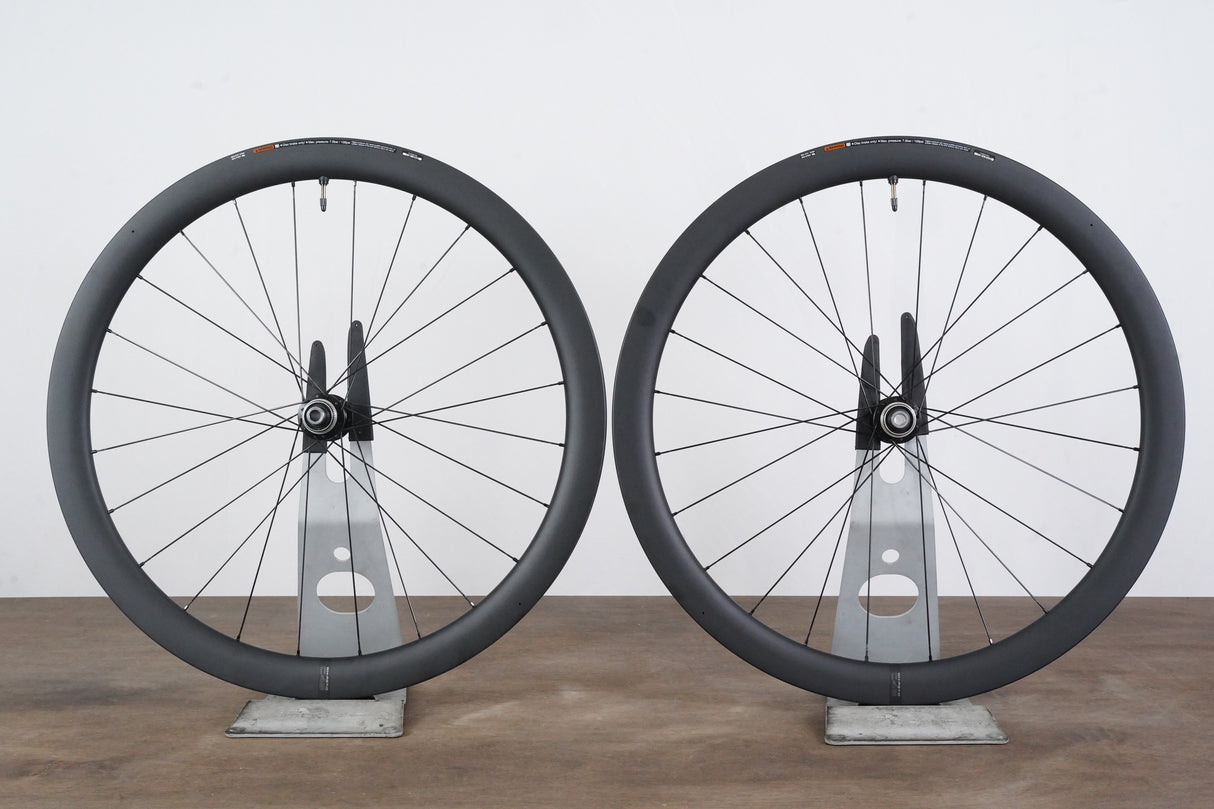 Shimano 105 WH-RS710-C46 Carbon Tubeless Clincher Disc Brake Wheelset 11 Speed