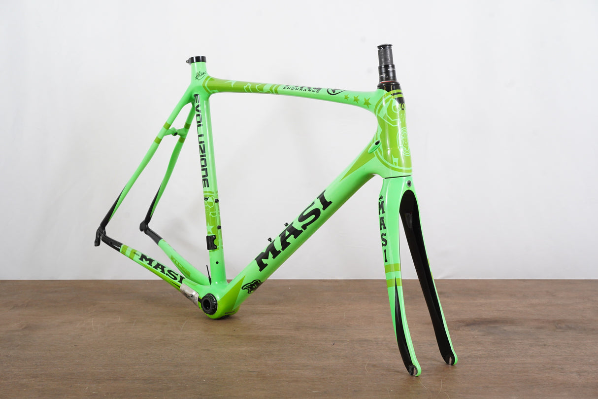 58cm Masi Evoluzione Monster Media Team Carbon Rim Brake Road Frameset