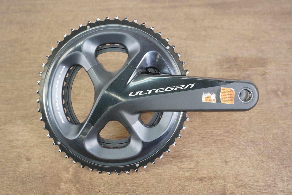 172.5mm 52/36T Shimano Ultegra FC-R8000 11 Speed Crankset 8000