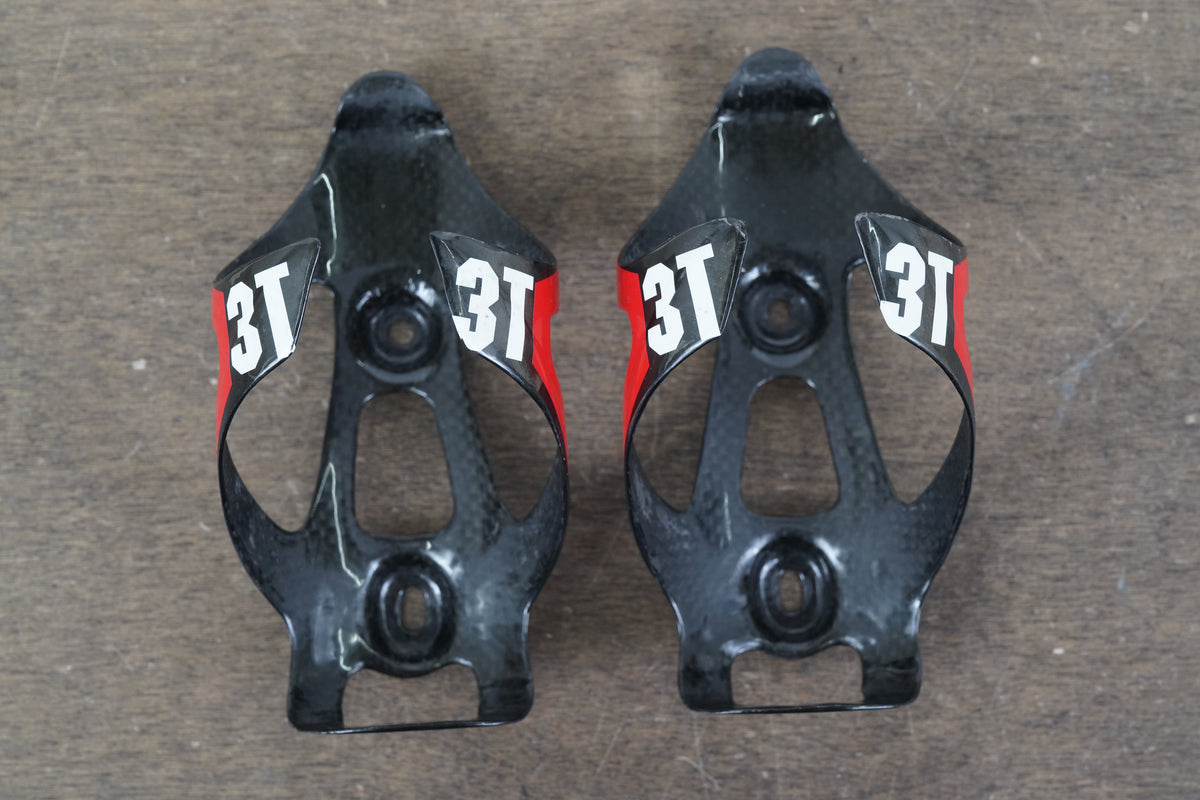 (2) 3T Team Carbon Water Bottle Cages 49g