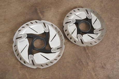 (2) 140mm/160mm Shimano Ultegra SM-RT800 Center Lock Disc Brake Rotors RT 800