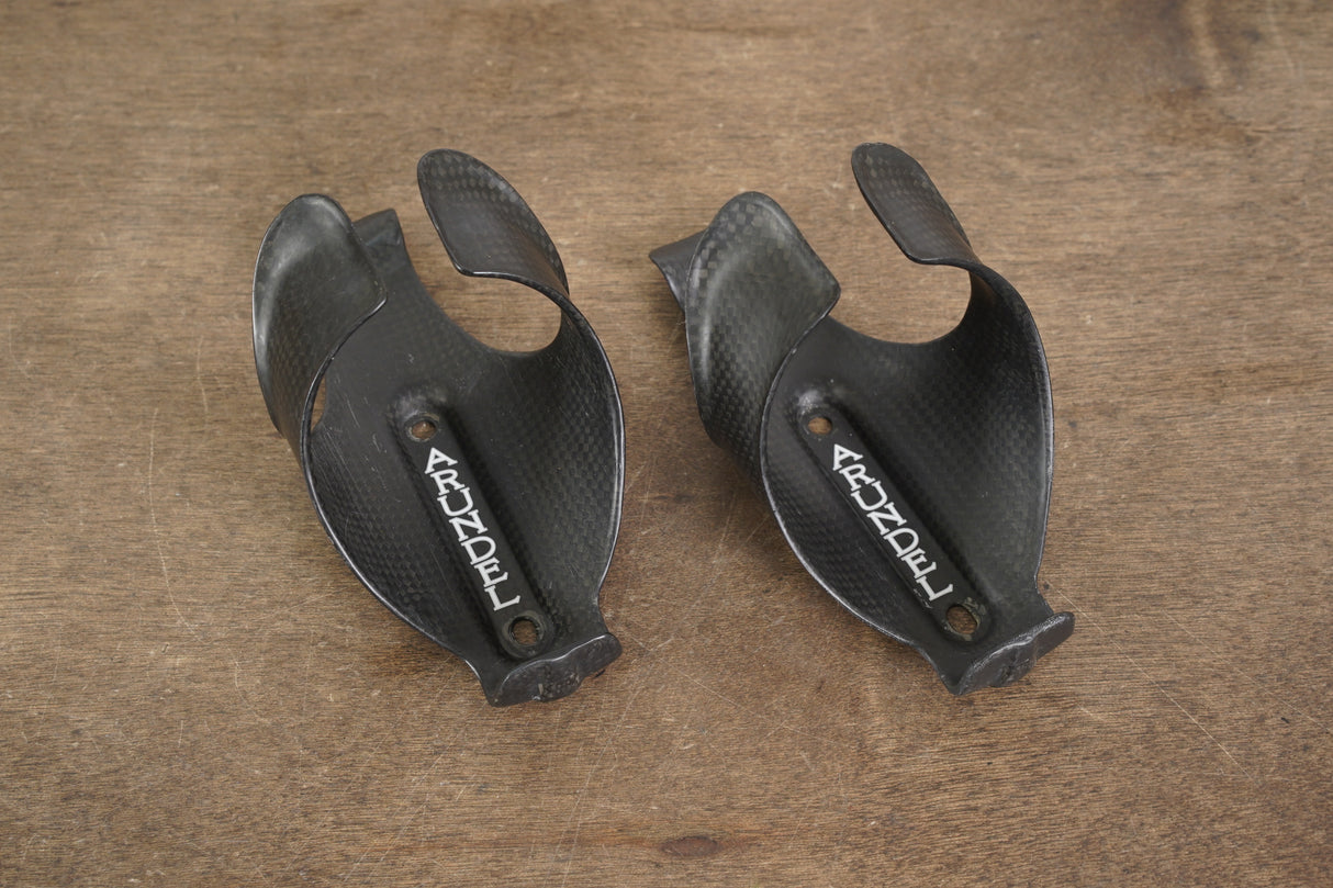 (2) Arundel Trident Carbon Water Bottle Cages 74g