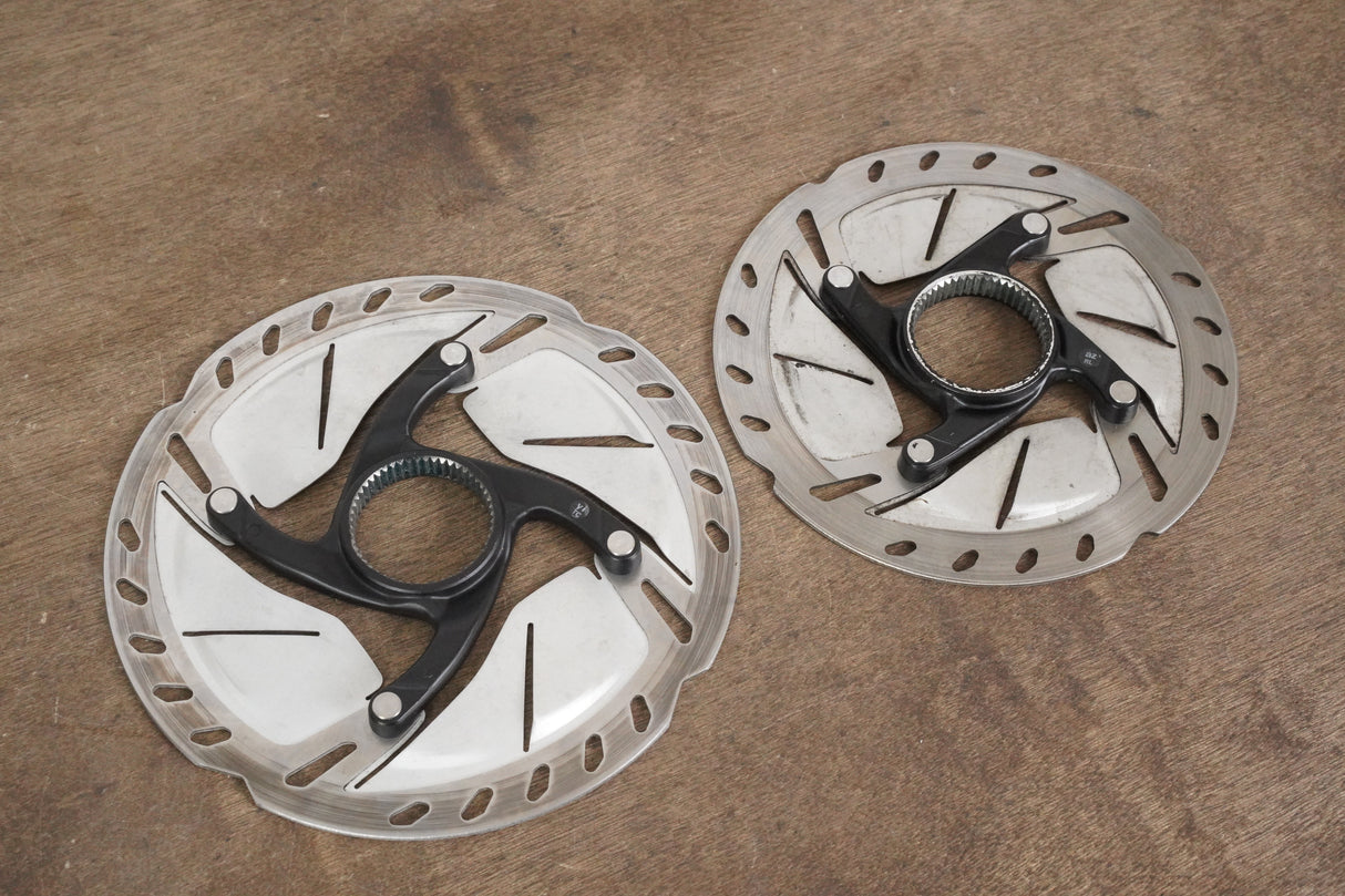 (2) 140mm/160mm Shimano Ultegra SM-RT800 Center Lock Disc Brake Rotors RT 800
