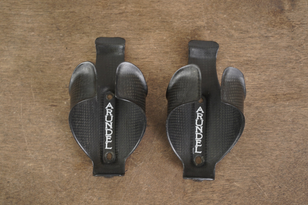 (2) Arundel Trident Carbon Water Bottle Cages 74g