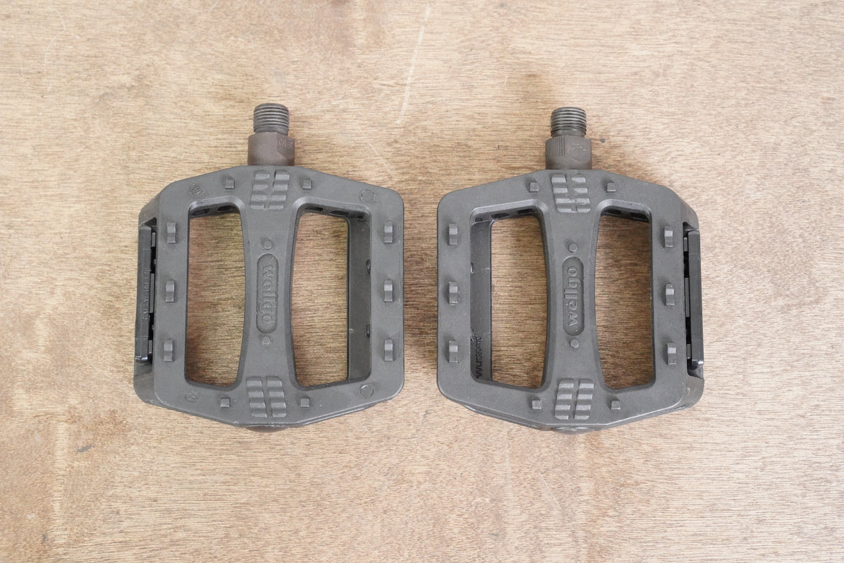 Wellgo Flat Platform Road MTB Pedals 397g