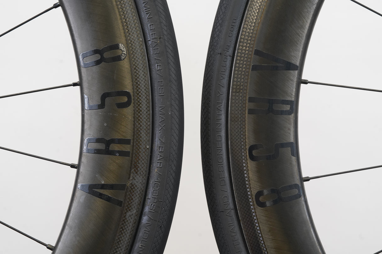 Reynolds AR58 Carbon Tubeless Clincher Rim Brake Wheelset 11 Speed AR 58