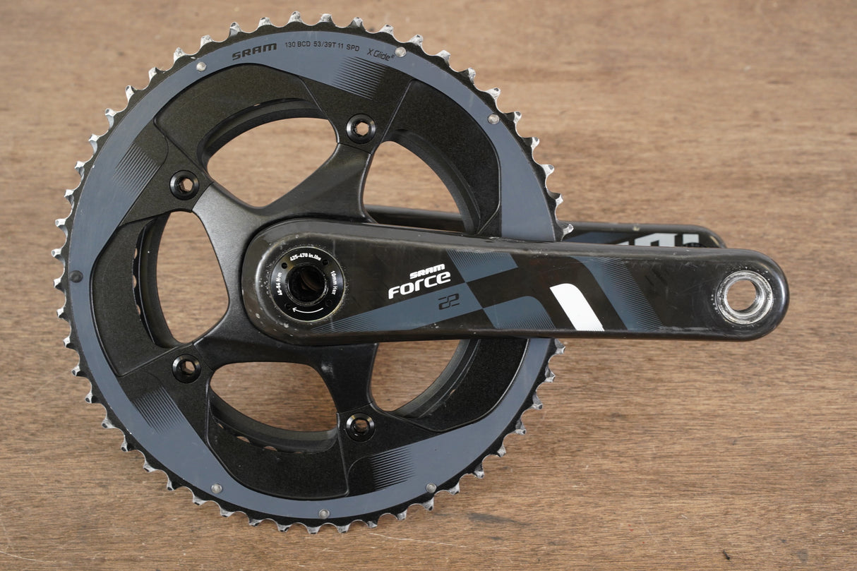 172.5mm 53/39T BB30 SRAM Force 22 11 Speed Crankset