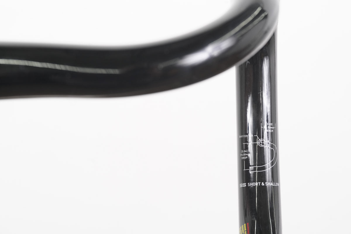 42cm Zipp SLC2 SS Short & Shallow Carbon Compact Road Handlebar 31.8mm