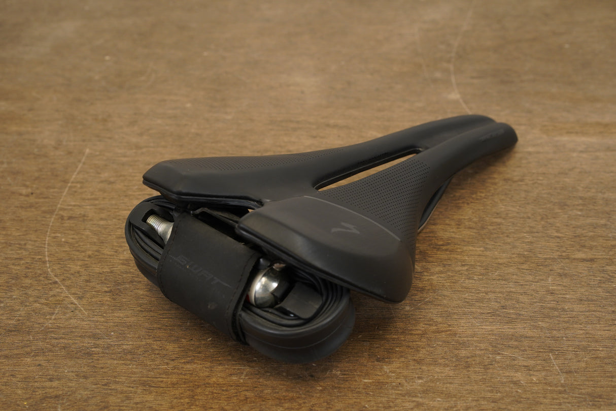 143mm Specialized Toupe Expert Titanium Rail Road Saddle + SWAT Strap 507g