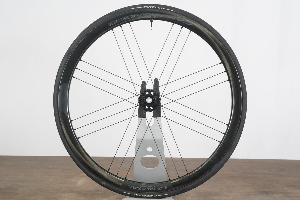 FRONT Campagnolo Shamal C21 Carbon Tubeless Clincher Disc Wheel