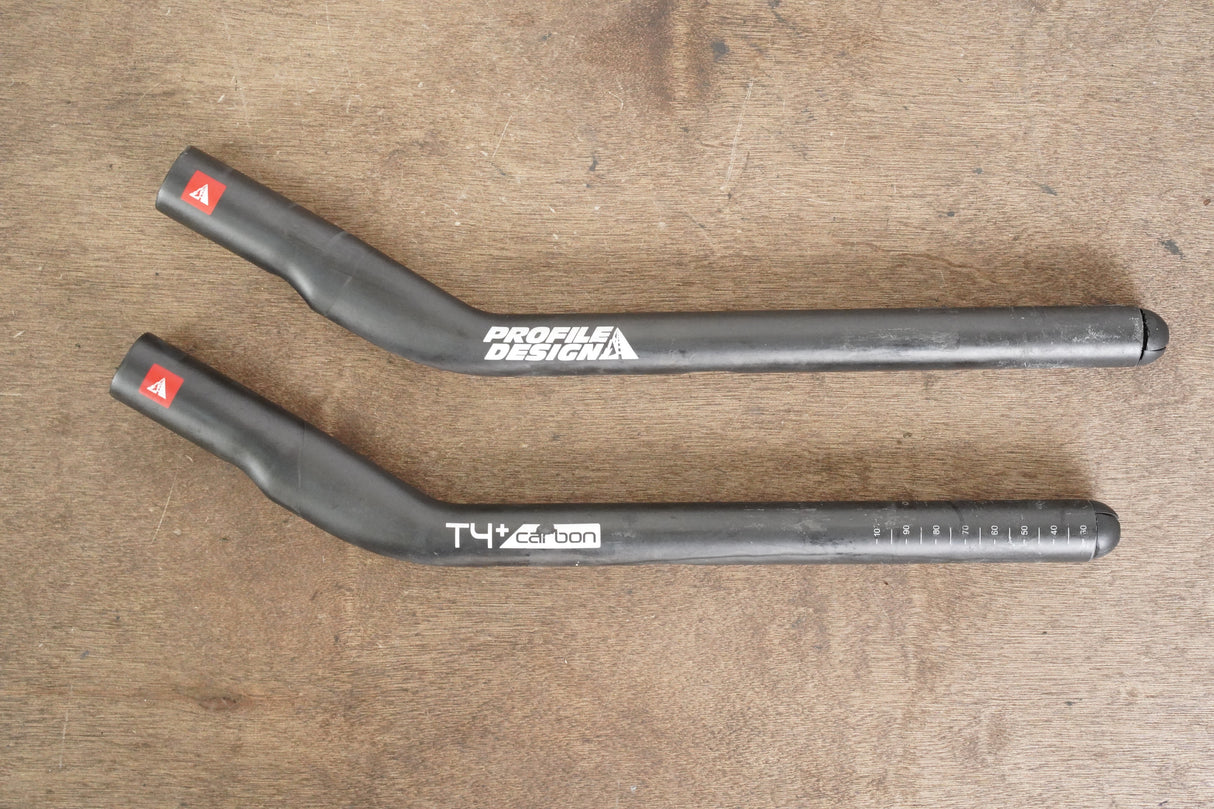 Profile Design T3+ Carbon Extensions TT Triathlon Handlebar