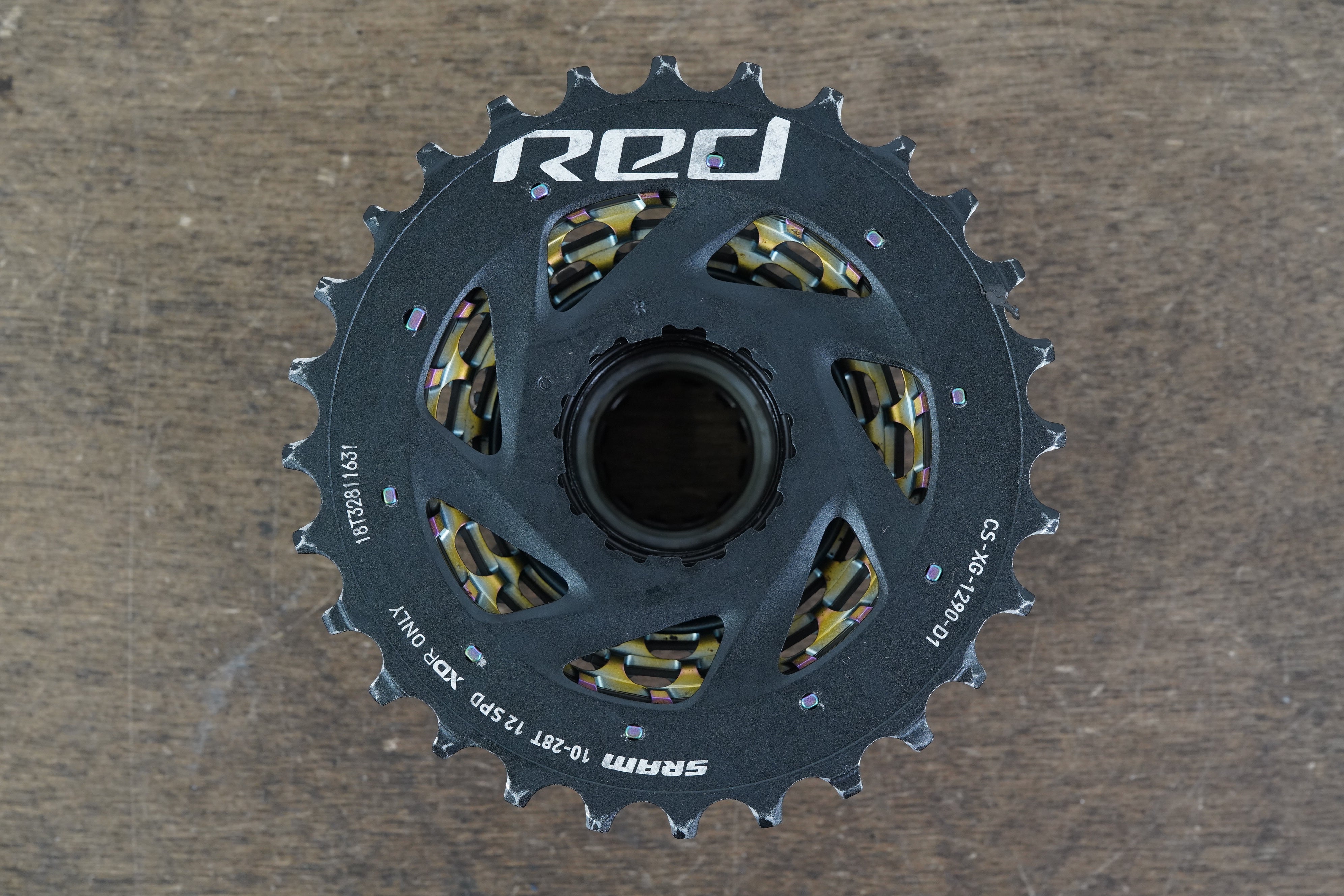 SRAM Red eTap AXS E1 OSPW Rainbow HRD 1x12 Speed Wireless Disc