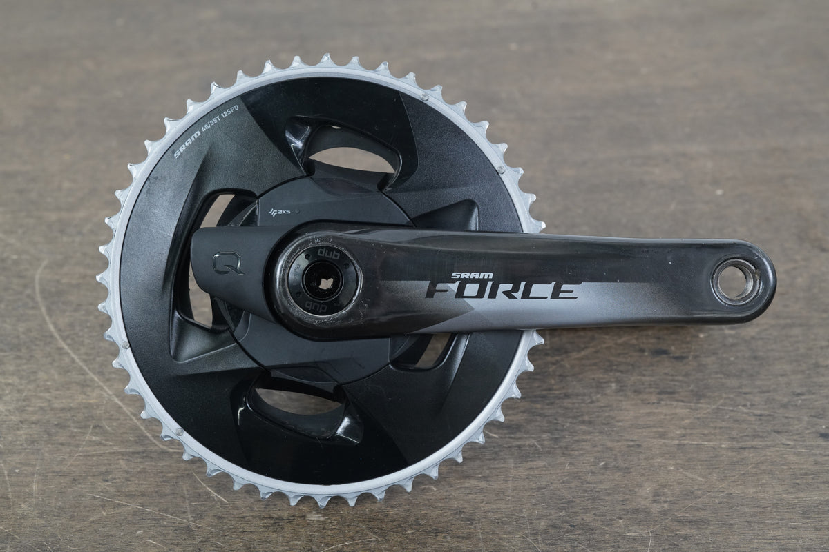 172.5mm 48/35T DUB SRAM Force AXS D1 Quarq Power Meter Crankset 827g