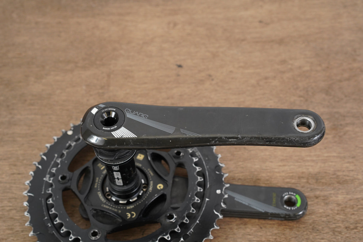 172.5mm 53/39T BB30 Quarq Elsa Carbon Quarq Power Meter Crankset 754g