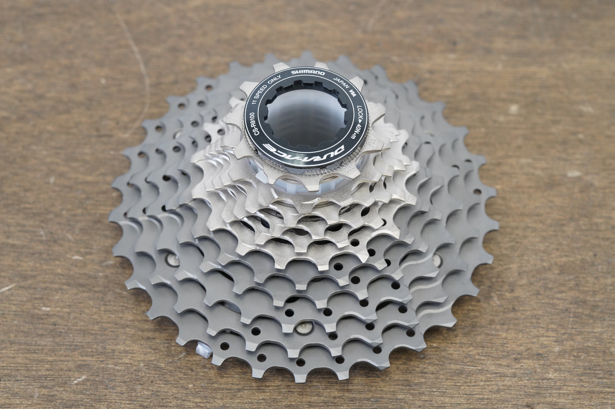 NEW 11-30T Shimano Dura-Ace CS-R9100 11 Speed Road Cassette 213g 9100
