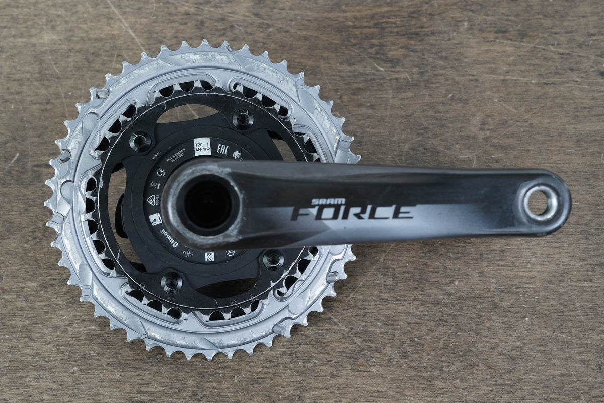 172.5mm 48/35T DUB SRAM Force AXS D1 Quarq Power Meter Crankset 827g