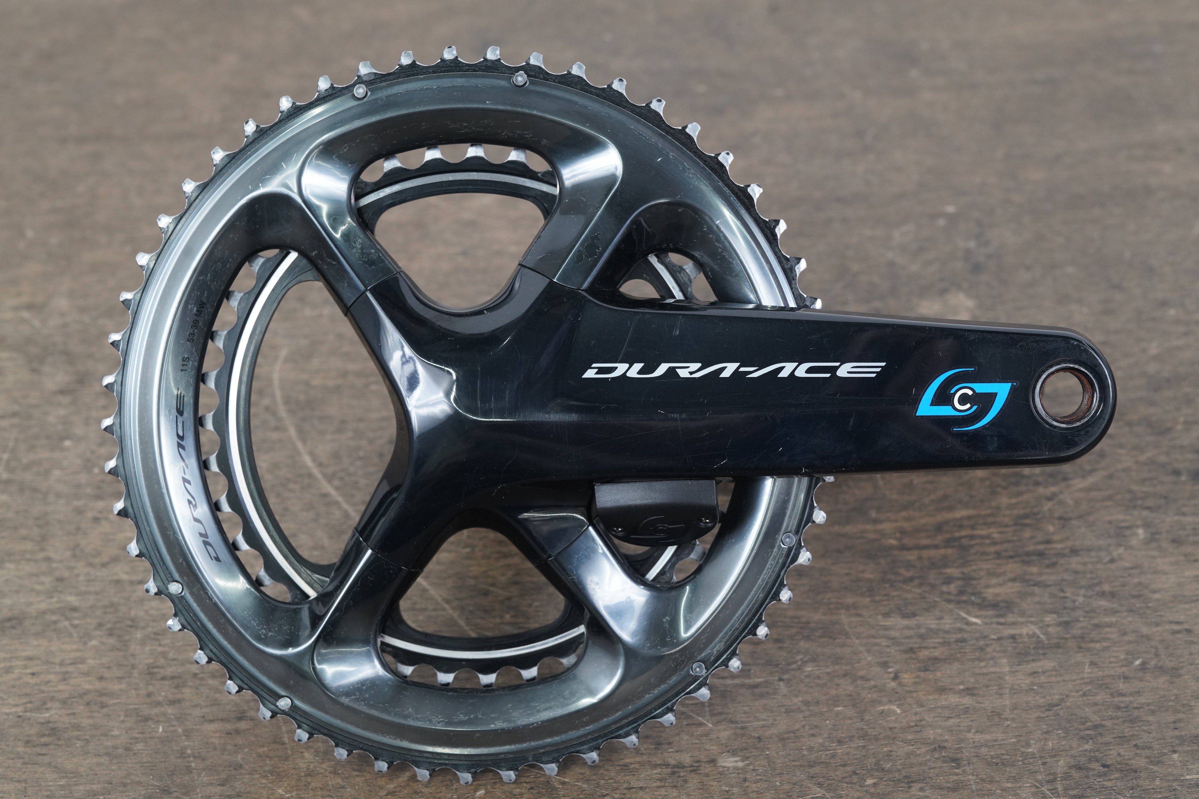 パーツ SHIMANO DURA-ACE FC-R9100 170mm 53-39T 170mm 53/39T Dura-Ace FC-R9100 Stages Dual Power Meter Crankset