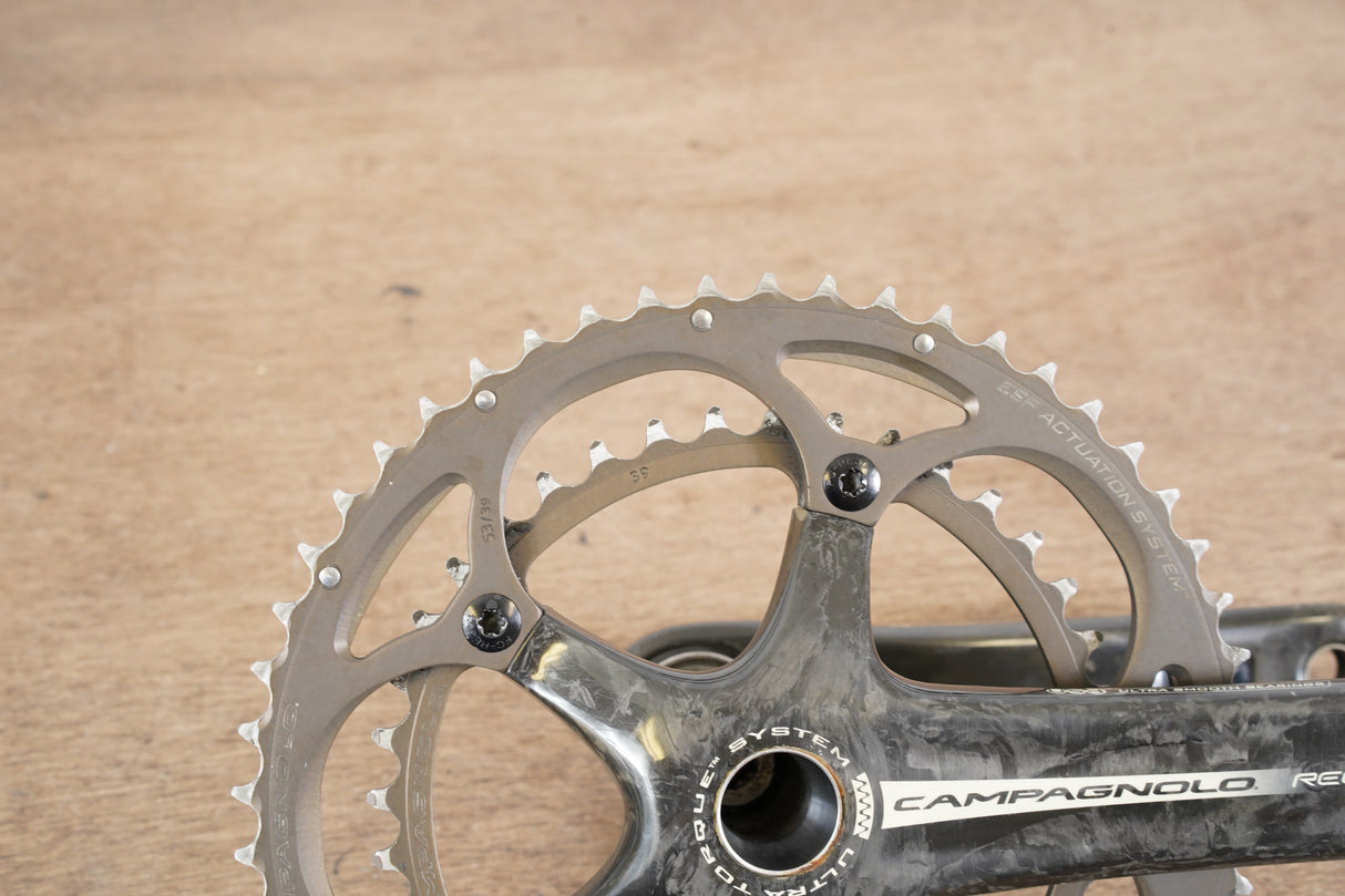 172.5mm 53/39T Campagnolo Record 11 Speed Carbon Crankset