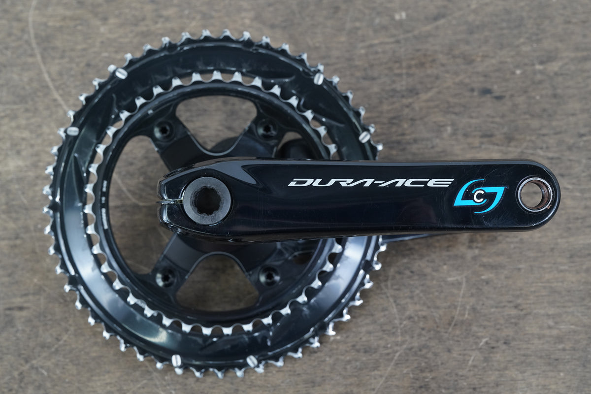 170mm 53/39T Dura-Ace FC-R9100 Stages Dual Power Meter Crankset 9100 656g