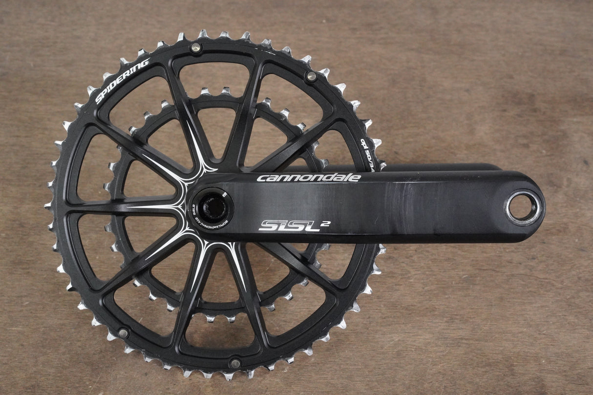 172.5mm 50/34T Cannondale SiSL2 Spidering Hollowgram Stages Power Meter Crankset