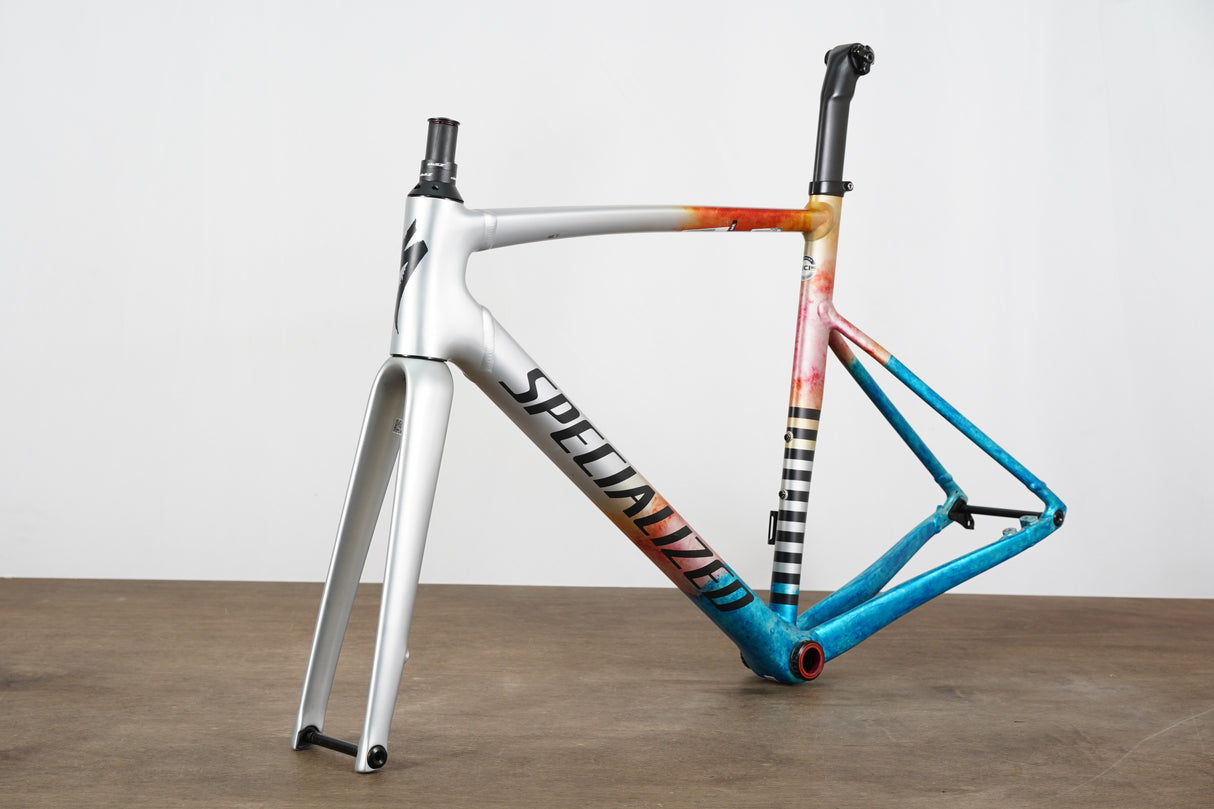 56cm Specialized Allez Sprint V2 Water Effect Alloy Disc Brake Road Frameset