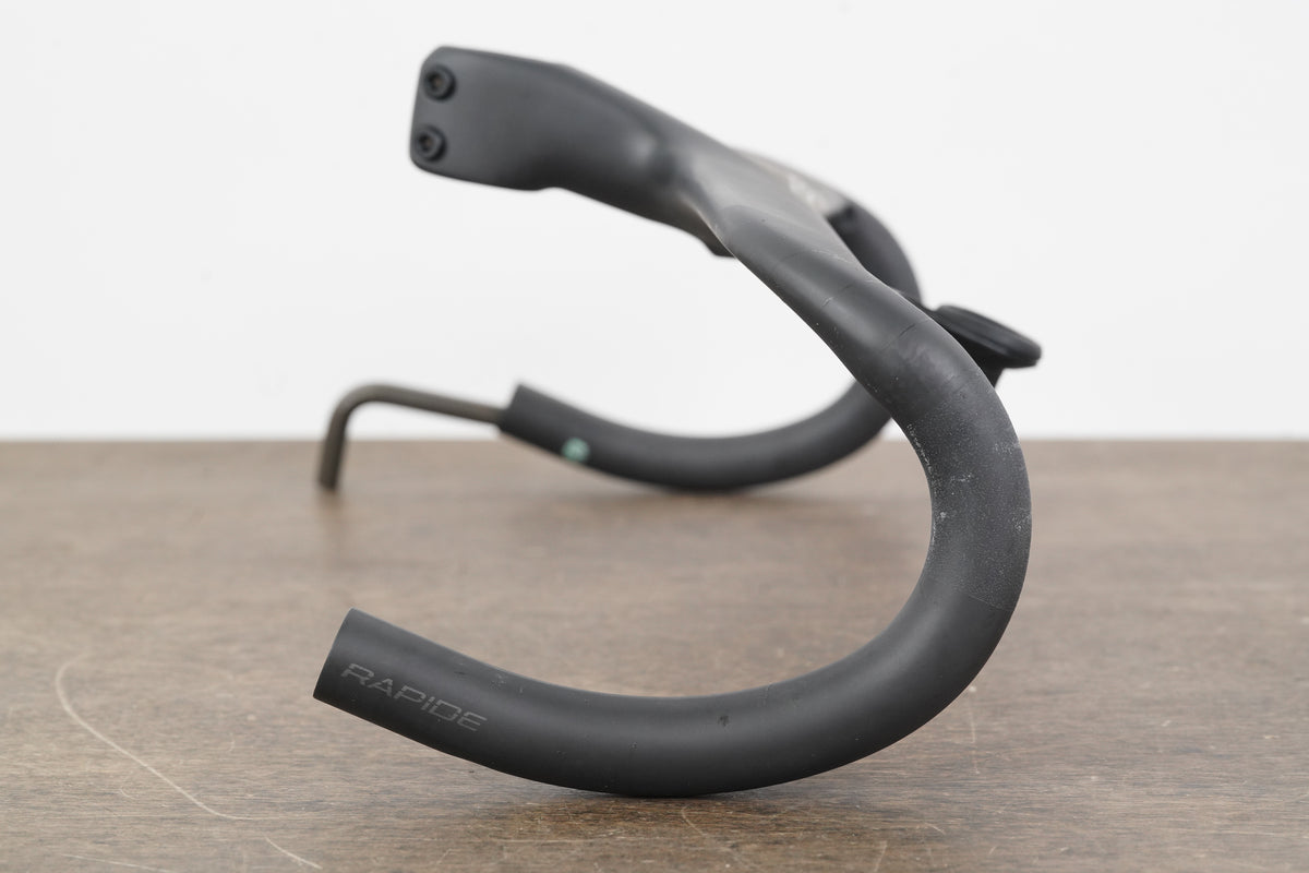 42cm 90mm Roval Rapide Carbon Integrated Barstem Handlebar + Mount 1 1/8"
