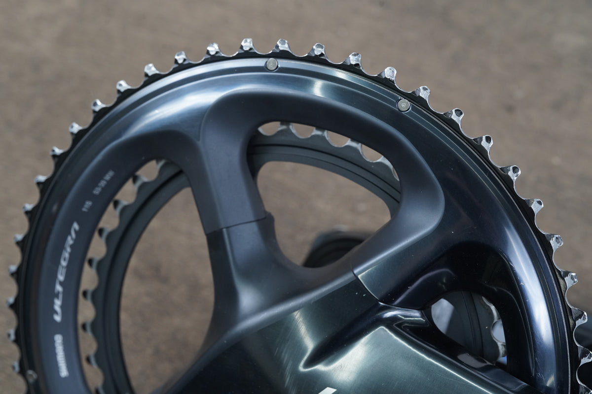 172.5mm 53/39T Shimano Ultegra FC-R8000 Stages Dual Power Meter Crankset 8000