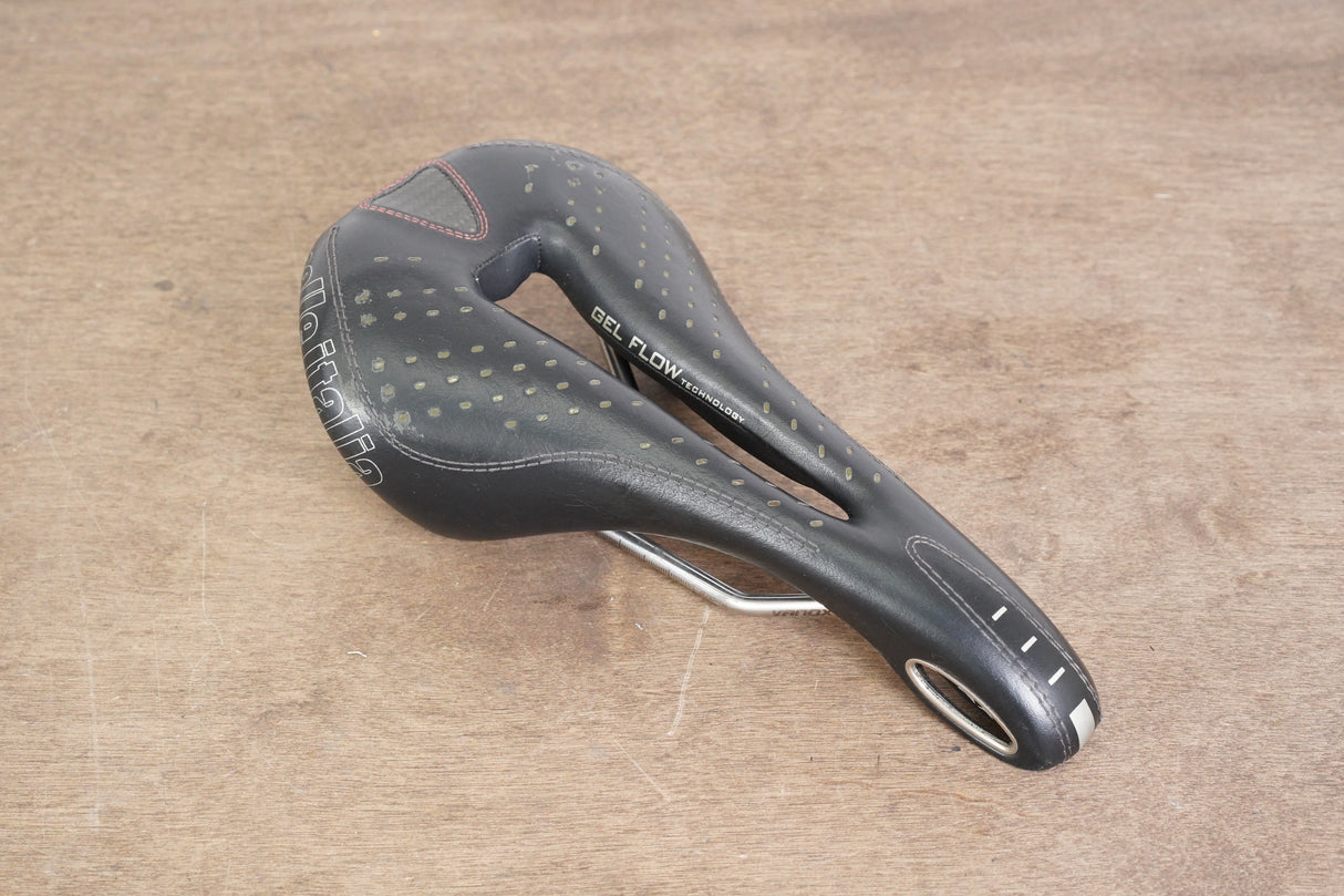 145mm Selle Italia Max Gel Flow Vanox Rail Road Saddle