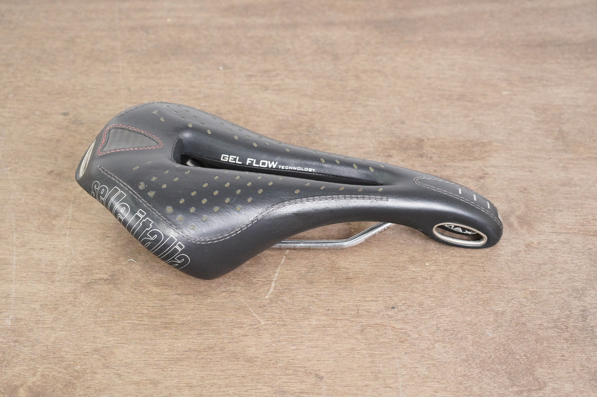 145mm Selle Italia Max Gel Flow Vanox Rail Road Saddle