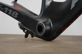 XS Argon 18 E-118 Carbon Rim Brake TT Triathlon Frameset + Cockpit