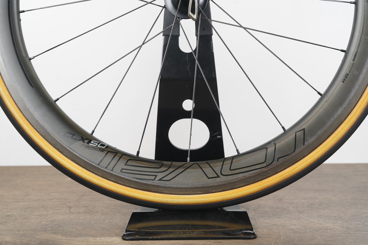 Roval Rapide CLX 50 Carbon Tubeless Clincher Rim Brake Wheelset 11 Speed