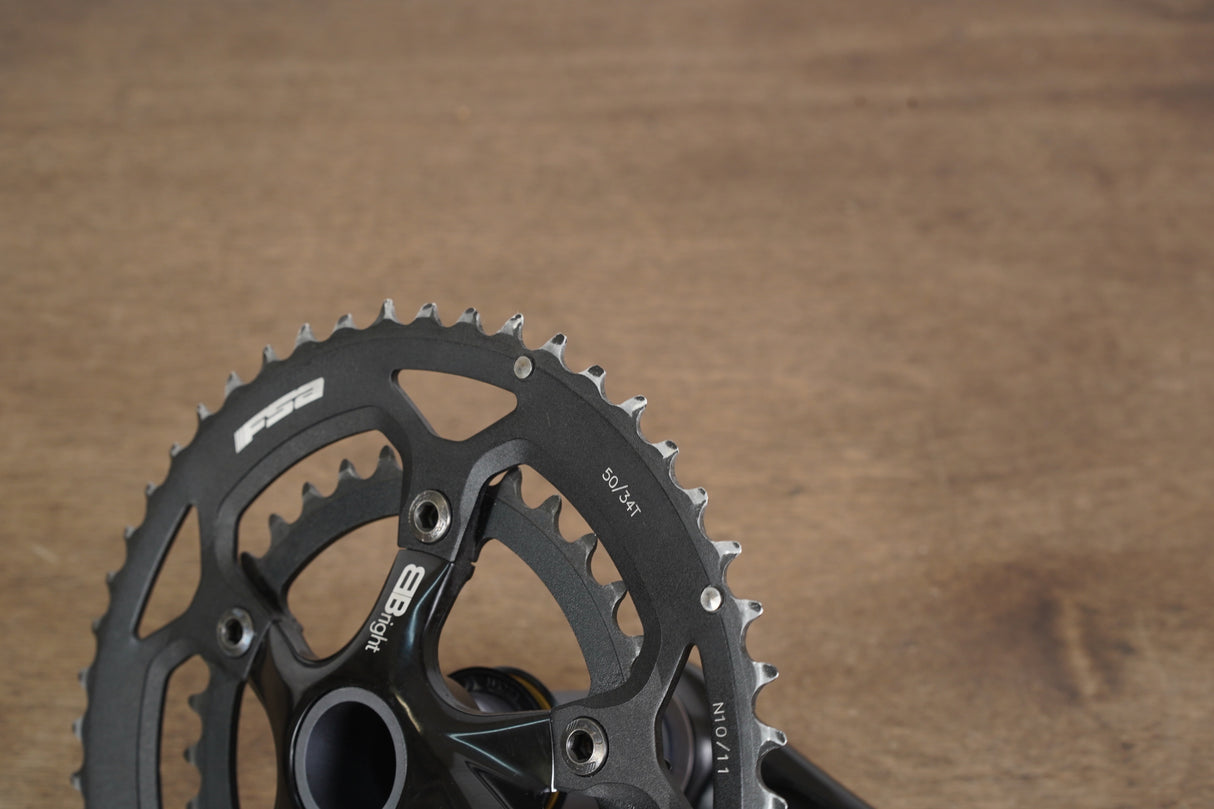 170mm 50/34T BBright FSA Gossamer Road Crankset